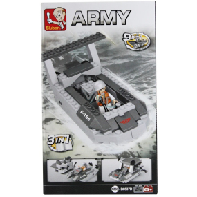 EP Line Sluban Army 9v1, Landing Craft, 97 pieces, recommended age 6+