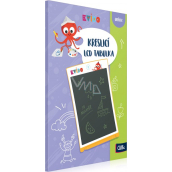 Albi Kvído LCD drawing board 221 x 143 x 5 mm recommended age 3+