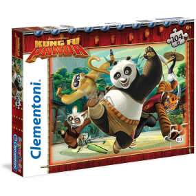 Clementoni Puzzle Kung Fu Panda 104 pieces, recommended age 6+
