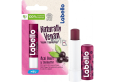 Labello Naturally Vegan Acai Berry & Shea Butter Lip Balm 4,8 g