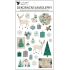 Pop up Christmas stickers Deer 14,5 x 25 cm