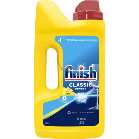 Finish Classic Lemon Sparkle Dishwasher Detergent 60 doses 1,2 kg