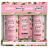 Love Beauty & Planet Murumur Butter and Rose shower gel 400 ml + body lotion 400 ml + textile face mask 21 ml, cosmetic set for women