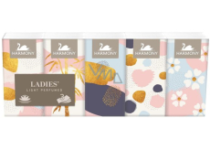 Harmony Ladie´s Light Perfumed 3-ply paper handkerchiefs 10 x 10 pieces