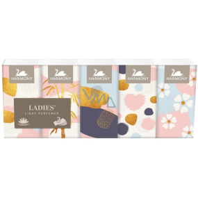 Harmony Ladie´s Light Perfumed 3-ply paper handkerchiefs 10 x 10 pieces