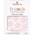 Essence French Click & Go artificial nails 01 Classic French 12 pieces