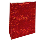 Nekupto Gift paper bag hologram 33 x 46 cm Red standard