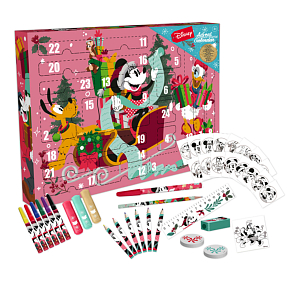 Disney Minnie Advent Calendar with stationery 24 pieces