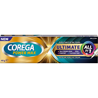 Corega Power Max Ultimate All in One Denture Adhesive Cream, 40 g