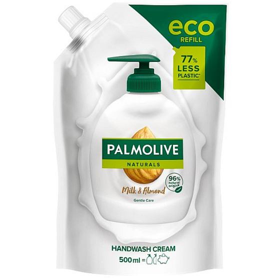 Palmolive Naturals Milk & Almond liquid soap refill 500 ml