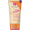 Dermacol Enja SunSlim Soft Scrub body peeling to support tan 150 ml