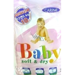 Carine Baby Soft & Dry Junior 12 -25 kg diapers 10 pieces