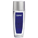 Esprit Connect for Him perfumed deodorant glass for men 75 ml + shower gel 75 ml, cosmetic set
