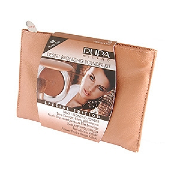 Pupa Desert Bronzing Powder Kit Powder With Tan Effect Shade 02 Honey Gold