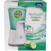 Dettol Freshness of cucumber non-contact soap dispenser, machine + antibacterial refill with soap 250 ml