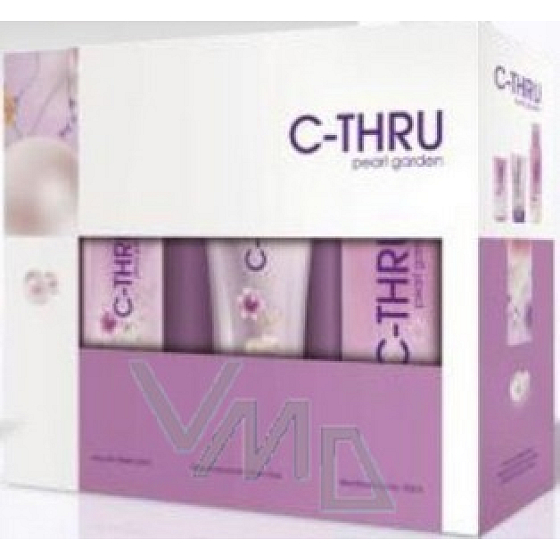 C-Thru Pearl Garden eau de toilette 30 ml + deodorant spray 150 ml + body lotion 75 ml, gift set