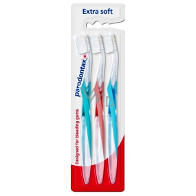 Parodontax Extra Soft extra soft toothbrush for bleeding gums 3 pieces