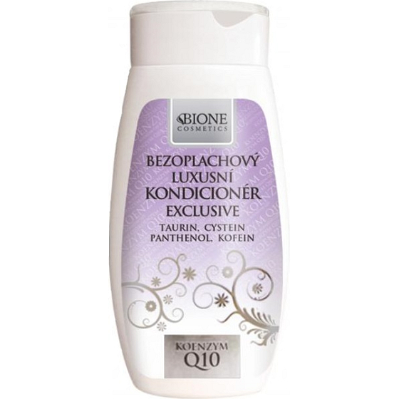 Bione Cosmetics Exclusive & Q10 luxury leave-in conditioner for all hair types 260 ml
