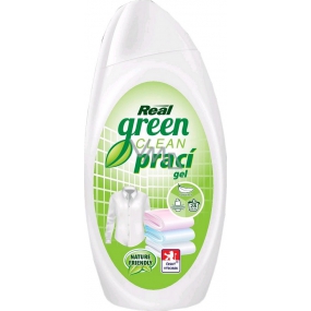 Real Green Clean washing gel for white and colored laundry 1 l