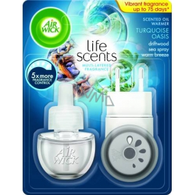 Air Wick Life Scents Turquoise lagoon electric air freshener set 19 ml