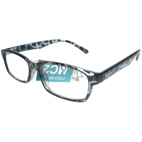 Berkeley Reading glasses +1.0 black tiger 1 piece MC2101