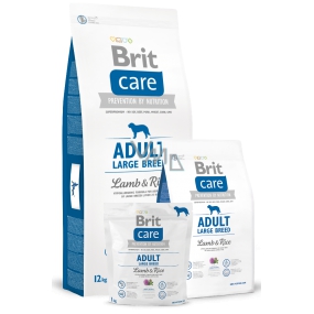 Brit Care Adult Lamb + rice for adult dogs of large breeds over 25 kg 12 kg Hypoallergenic complete food