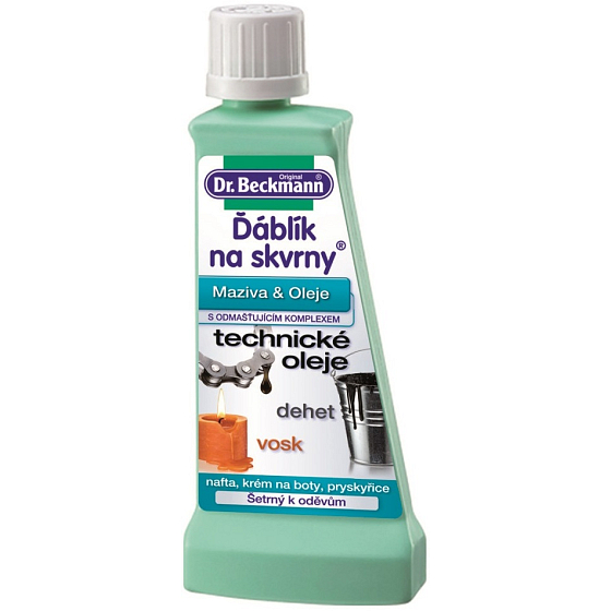 Dr. Beckmann Stain Devil for Grease, Oil, Tar, Wax 50 ml