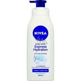 Nivea Express Hydration Light Body Lotion 400 ml normal to dry skin