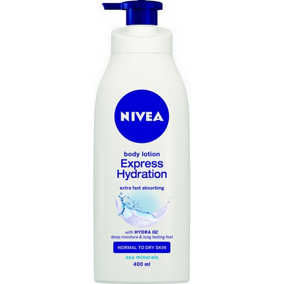 Nivea Express Hydration Light Body Lotion 400 ml normal to dry skin