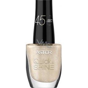 Astor Quick & Shine Nail Polish nail polish 621 Café Liégeois 8 ml