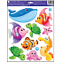 Wall stickers Sea world seahorse 33 x 29 cm