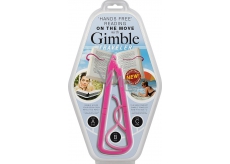 If Gimble Traveler Bookholder Držák na knihu Cestovní růžový polohovatelný