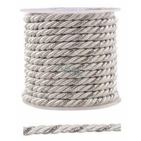 Silver string, decorative 5 m