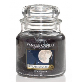 Yankee Candle Midsummers Night - Summer Night Scented Candle Classic Medium Glass 411 g