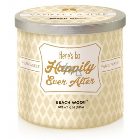 Yankee Candle Scentiments Happily Ever After Tumbler Beach Wood 283 g