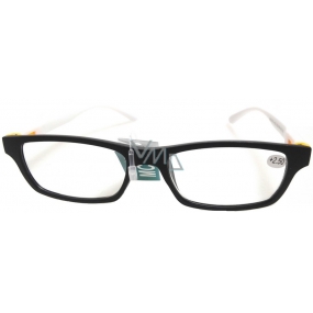 Berkeley +2.5 prescription eyeglasses black white 1 piece MC2 MC2151
