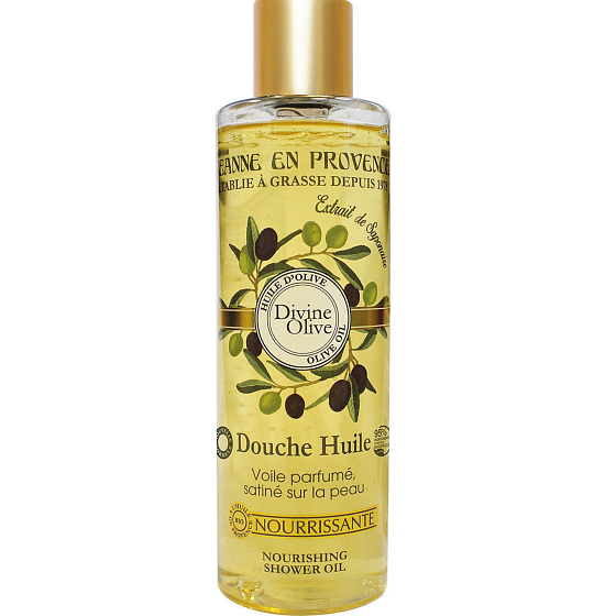 Jeanne en Provence Divine Olive Nourishing Shower Oil 250 ml