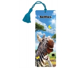 Prime3D bookmark - Zebra 5.7 x 15.3 cm