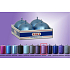 Lima Candle smooth metal violet ball diameter 60 mm 4 pieces