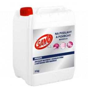 Savo Profi Floors and surfaces Magnolia disinfectant cleaner for daily cleaning of surfaces 5 kg