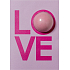 Bomb Cosmetics Love Card Fizzing Greeting with Bath Blaster 40 g