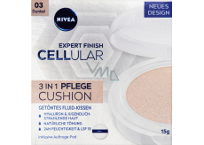 Nivea Expert Finish Cellular 3in1 caring tinted cream make-up in sponge 03 Dark 15 g