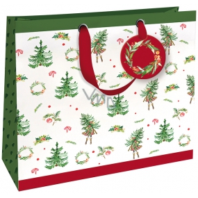 Nekupto Gift paper bag luxury 33 x 33 cm Christmas WLIL 1789