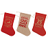 Christmas stocking for gifts, made of jute 1 piece