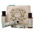 Panier des Sens Jasmine shower gel 50 ml + body lotion 50 ml + eau de toilette 3.5 ml + hand cream 30 ml + pouch, travel cosmetic set