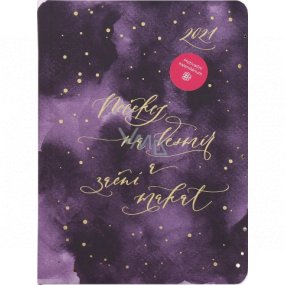 Albi Diary 2022 motivational weekly Universe 19 x 14 x 1,5 cm