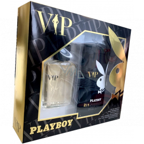 Playboy Vip for Him eau de toilette 60 ml + shower gel 250 ml, gift set for men