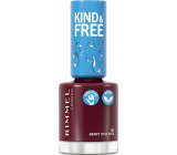 Rimmel London Kind & Free nail polish 157 Berry Opulence 8 ml
