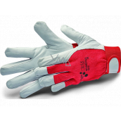Schuller Eh klar WorkStar Race rukavice pracovní z nejjemnější hladké kozí kůže, bavlněný hřbet, velikost L/9