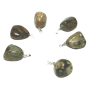 Ryolit Troml pendant natural stone, 2,2-3 cm, 1 piece, stone of clear consciousness